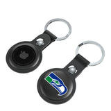 Seattle Seahawks Historic Collection Insignia Black Airtag Holder 2-Pack-3