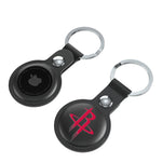 Houston Rockets Insignia Black Airtag Holder 2-Pack
