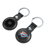 Oklahoma City Thunder Insignia Black Airtag Holder 2-Pack