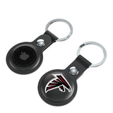 Atlanta Falcons Insignia Black Airtag Holder 2-Pack