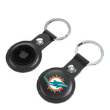 Miami Dolphins Insignia Black Airtag Holder 2-Pack