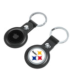 Pittsburgh Steelers Insignia Black Airtag Holder 2-Pack