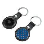 Marvel Avengers Captain America Pattern Black Airtag Holder 2-Pack