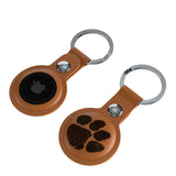 Clemson University Tigers Burn Brown Airtag Holder 2-Pack