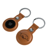 University of Arkansas Fayetteville Razorbacks Burn Brown Airtag Holder 2-Pack