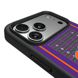Clemson University Tigers Field Bump Phone Case for Apple iPhone 17 Series