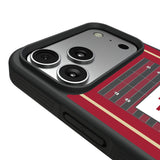 Indiana University Hoosiers Field Bump Phone Case for Apple iPhone 17 Series
