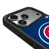 Chicago Cubs Personalized Stripe Bump Phone Case for Apple iPhone 17 Series