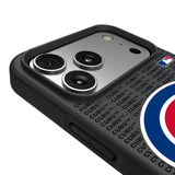 Chicago Cubs Text Backdrop Bump Phone Case for Apple iPhone 17 Series