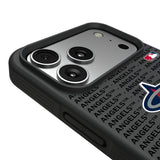Los Angeles Angels Text Backdrop Bump Phone Case for Apple iPhone 17 Series