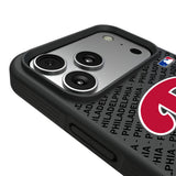 Philadelphia Phillies Personalized Tilt Bump Phone Case for Apple iPhone 17 Series