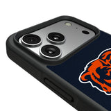 Chicago Bears Personalized Stripe Bump Phone Case for Apple iPhone 17 Series