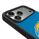 Los Angeles Chargers Personalized Stripe Bump Phone Case for Apple iPhone 17 Series