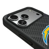 Los Angeles Chargers Personalized EndZone Plus Bump Phone Case for Apple iPhone 17 Series