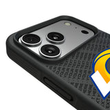 Los Angeles Rams Personalized EndZone Plus Bump Phone Case for Apple iPhone 17 Series