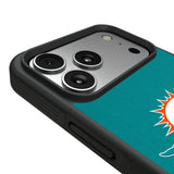Miami Dolphins Stripe Bump Phone Case for Apple iPhone 17 Series