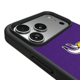 Minnesota Vikings Personalized Stripe Bump Phone Case for Apple iPhone 17 Series