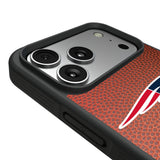 New England Patriots Personalized Football Bump Phone Case for Apple iPhone 17 Series