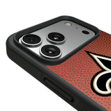 New Orleans Saints Personalized Football Bump Phone Case for Apple iPhone 17 Series