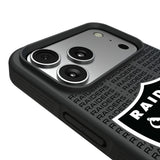 Las Vegas Raiders Text Backdrop Bump Phone Case for Apple iPhone 17 Series