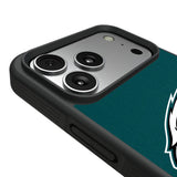 Philadelphia Eagles Personalized Stripe Bump Phone Case for Apple iPhone 17 Series