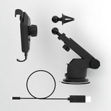 Los Angeles Chargers Historic Collection Linen Wireless Car Charger