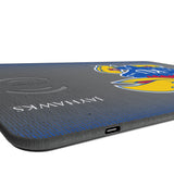 University of Kansas Jayhawks Linen 15-Watt Wireless Charger and Mouse Pad
