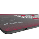 Ohio State University Buckeyes Linen 15-Watt Wireless Charger and Mouse Pad