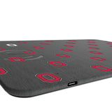 Ohio State University Buckeyes Fashion Pattern 15-Watt Wireless Charger and Mouse Pad