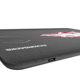 University of Arkansas Fayetteville Razorbacks Linen 15-Watt Wireless Charger and Mouse Pad