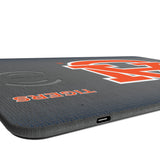 University of Auburn Tigers Linen 15-Watt Wireless Charger and Mouse Pad