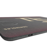 Florida State University Seminoles Athletic Wordmark Linen 15-Watt Wireless Charger and Mouse Pad
