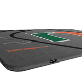 University of Miami Hurricanes Monocolor Tilt 15-Watt Wireless Charger and Mouse Pad