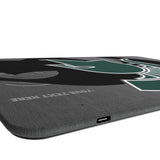 Michigan State University Spartans Personalized Tilt 15-Watt Wireless Charger and Mouse Pad