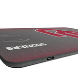 University of Oklahoma Sooners Linen 15-Watt Wireless Charger and Mouse Pad