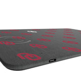 University of Oklahoma Sooners Fashion Pattern 15-Watt Wireless Charger and Mouse Pad