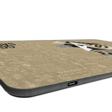 New Orleans Saints 2024 Edition 15-Watt Wireless Charger and Mouse Pad