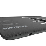 Atlanta Falcons Classic Linen 15-Watt Wireless Charger and Mouse Pad