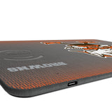 Cleveland Browns Historic Collection Linen 15-Watt Wireless Charger and Mouse Pad