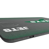 New York Jets 1963 Historic Collection Linen 15-Watt Wireless Charger and Mouse Pad