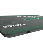 Philadelphia Eagles 1973-1995 Historic Collection Linen 15-Watt Wireless Charger and Mouse Pad
