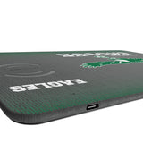 Philadelphia Eagles 1973-1995 Historic Collection Linen 15-Watt Wireless Charger and Mouse Pad
