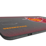 Tampa Bay Buccaneers Historic Collection Linen 15-Watt Wireless Charger and Mouse Pad