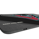 Arizona Diamondbacks Personalized Tilt 15-Watt Wireless Charger and Mouse Pad