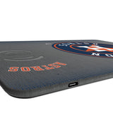 Houston Astros Linen 15-Watt Wireless Charger and Mouse Pad