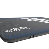 LA Dodgers Linen 15-Watt Wireless Charger and Mouse Pad
