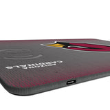 Arizona Cardinals Linen 15-Watt Wireless Charger and Mouse Pad