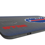 Buffalo Bills Linen 15-Watt Wireless Charger and Mouse Pad