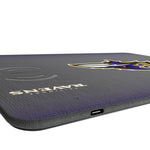 Baltimore Ravens Linen 15-Watt Wireless Charger and Mouse Pad