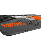Cleveland Browns Monocolor Tilt 15-Watt Wireless Charger and Mouse Pad